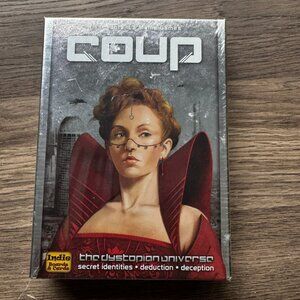 Coup – The Dystopian Universe Bluffing Card Game – New & Sealed